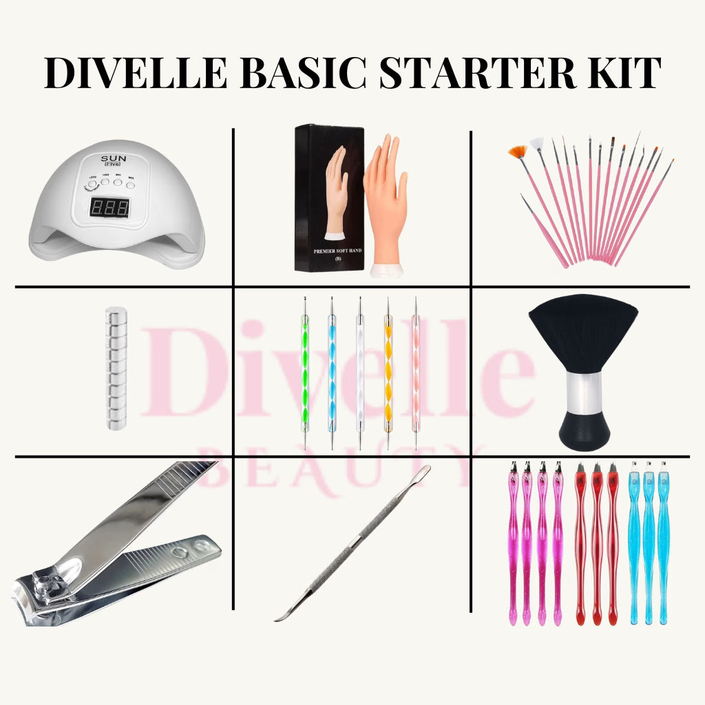 Divelle Basic Nail Starter Kit