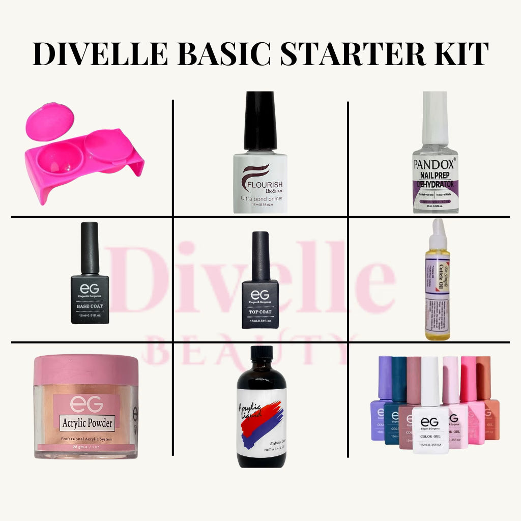 Divelle Basic Nail Starter Kit