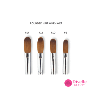 Kolinsky acrylic nail brush