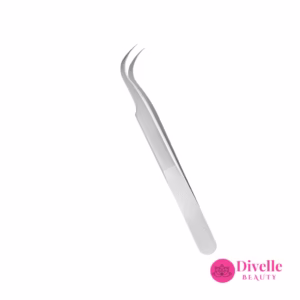Curved tweezers