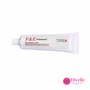 F&E Tattooist Skin Painless Cream – Fast-Acting Topical Numbing Cream